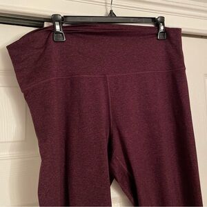 Aerie Deep Burgundy Leggings